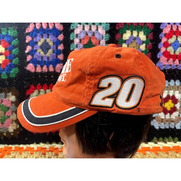 Vintage Chase Authentics Joe Gibbs Home Depot #20 Racing Baseball Snapback - Picture 2 of 6